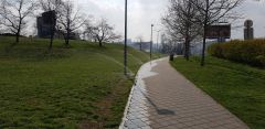 údržba závlahy parku Vltavská 