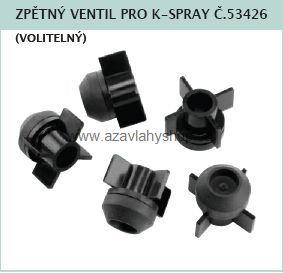Zpětný ventil pro K Rain Řada RPS SPRAY CHECK VALVE