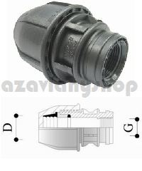 DG přechod 32 mm x 5/4" vnitřní