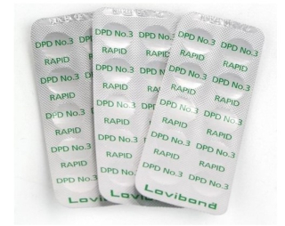 Náhradní tablety Cl celkový DPD3 Rapid platíčko 10 tablet