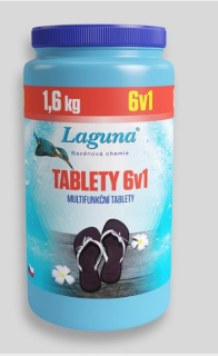 Laguna  multifunkční tablety 6 v 1  /200 g tablety/