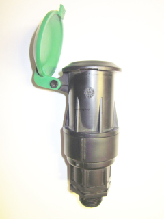 Rychlospojný ventil plast 1´´ (vodní zásuvka)